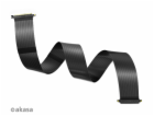 AKASA kabel RISER BLACK X2 Premium PCIe 3.0 x 16 Riser, 1...