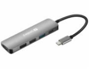 Sandberg 136-32 USB-C Dock HDMI+3xUSB+PD 100W