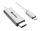 Sandberg 136-21 USB-C na HDMI kabel 2M