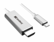 Sandberg 136-21 USB-C na HDMI kabel 2M