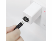 Baseus adaptér USB samec na USB-C samice 3A, černá