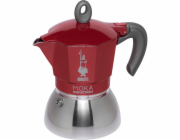 Bialetti MOKA INDUCTION ČERVENÁ 4 ŠÁLKY
