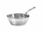 De Buyer Affinity Sauté Pan Stainless Steel curved  24 cm