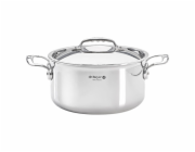 De Buyer Affinity Bratentopf Edelstahl mit Deckel 24 cm
