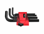 Wera Sada imbusových klíčů 950/9 Hex-Plus 7, 9dílná (černá, s pojistnou sponou, povrch BlackLaser)