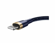 Baseus Cafule Lightning kabel 1,5A 2m - zlato-tmavě modrý