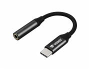 Adaptér YENKEE YTC 102 USB-C / JACK 3,5mm (pro poslech hudby)