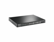 TP-LINK TL-SG3428MP TP-Link OMADA JetStream switch TL-SG3428MP (24xGbE, 4xSFP, 24x PoE+ 384W, 2xConsole)