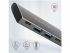 AXAGON HMC-4G2, USB 3.2 Gen 2 10 Gb/s hub, porty 2x USB-A...