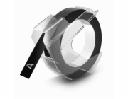 Dymo 3D Label Tape 9 mm x 3 m  Plastic glossy black