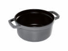Staub La Cocotte 20cm round,  Graphite Grey, Cast Iron