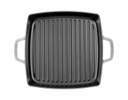Staub grilovaci panev indukce  ctvercovy 28cm Graphit-grau