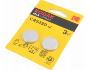 baterie Kodak 3  CR2430  2-pack  blistr/