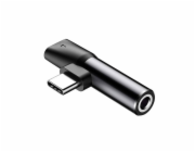 Baseus CATL41-01 Rozbočovač USB-C/3.5mm Jack Black