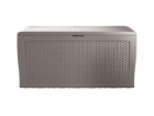 Zahradní box Keter Samoa Rattan Box 270L cappuccino