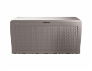 Zahradní box Keter Samoa Rattan Box 270L cappuccino