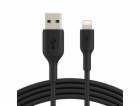 Belkin BOOST CHARGE Lightning/USB-A kabel, 3m, černý