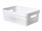 Box Curver Infinity Dots 11L bílý