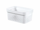 Box Curver Infinity Dots 4,5L bílý