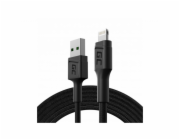 USB kabel Green Cell Cable Green Cell GC PowerStream USB-A - Lightning 200cm rychlé nabíjení Apple 2,4A