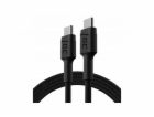 Green Cell KABGC30 USB kabel USB 2.0 1,2 m USB C Černá