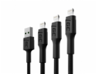 Green Cell USB Cable Set 3x Green Cell GC Ray USB kabel -...