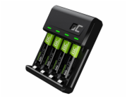 Nabíječka Green Cell GC VitalCharger a 4x AAA / HR03 800mAh dobíjecí baterie