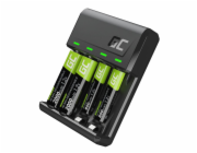 Green Cell nabíječka Set Green Cell GC VitalCharger nabíječka a baterie 2xAA 2000mAh 2xAAA 800mAh