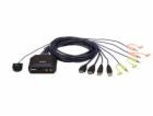 Aten CS-22H ATEN 2-Port USB 4K HDMI Cable KVM Switch with...