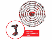 Einhell Professional akumulátorový příklepový vrtací šroubovák TP-CD 18/50 Li-i BL, 18 V (červeno-černý, 2x Li-ion baterie 2,0 Ah)