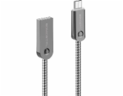 Somostel USB-A - microUSB USB kabel 1 m stříbrný (SMS-BJ01)