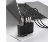 Baseus GaN2 Pro rychlonabíjecí adaptér 2x USB-C + 2x USB-A 100W černá