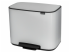 Brabantia Bo pedál.koš bílý 3 x 11 L