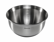 Brabantia sada mís 3ks 1+1.6+3L  matná ocel, barva stríb./cerná