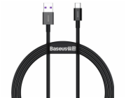 Baseus CATYS-01 Baseus Superior Series rychlonabíjecí kabel USB/USB-C 66W 1m černá