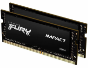 KINGSTON SODIMM DDR4 16GB (Kit of 2) 3200MT/s CL20 FURY Impact