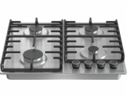 Gorenje G642ABX varná deska Nerezová ocel Vestavěné 60 cm Plynový 4 zóna/zón