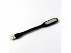 USB lampa, 6 LED, černá