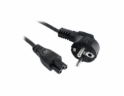 AKY AK-NB-01C Akyga Power Cord AK-NB-01C for notebooks VDE IEC C5 250V/50Hz 1,5m TRX Akyga přívodní síťový napájecí kabel 1.5m k napájecím adaptérům TRX Akyga
