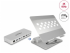 Delock - Dokovací stanice + stojan na notebook/tablet - U...