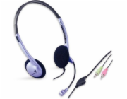 Sluchátka s mikrofonem Genius HS-02B