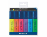 STAEDTLER Zvýrazňovač "Textsurfer classic 364", sada, 6 barev, 1-5 mm