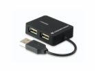Conceptronický USB HUB 4 USB porty černý (C4PUSB2)