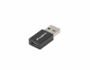 Lanberg Adaptér USB CF - AM 3.1, černý