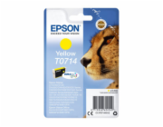 Epson originální inkoustový blistr s ochranou, žlutý, 5,5 ml (C13T07144022)