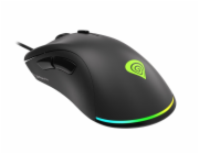 Genesis herní optická myš KRYPTON 200/RGB/6400 DPI/Herní/Optická/6 000 DPI/Drátová USB/Černá