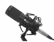 Streamovací mikrofon Genesis Radium 300,XLR, kardioidní polarizace, ohybné rameno, pop-filter