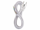 Kabel flexo 3x0,75mm opředená 2,4m  S00003