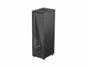 Lanberg šatní skříň STANDING 19 42U 600X800 BLACK FLAT BACK (FF01-6842-12B)