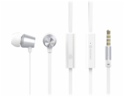 Swissten Sluchátka Earbuds Dynamic Ys500 Stříbrno/Bílé